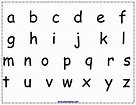 Toddler Printable Alphabet Letters Pdf - Worksheets Joy