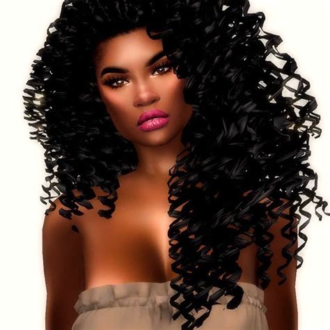 Pin By Shenia Love Leverett On Shenia S Beauty Sims Hair Sims Curly Hair Curly Hair Styles