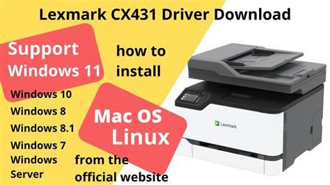 Lexmark CX431 Driver Download And Setup Windows 11 Windows 10 Mac 13