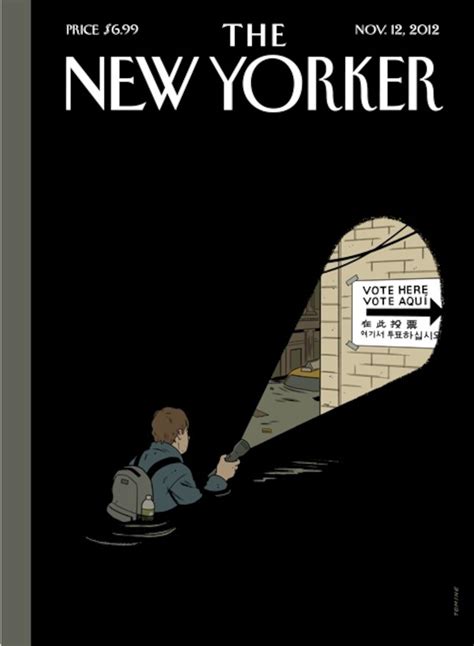 image of the day adrian tomine s inspired sandy cover for the new yorker the washington post