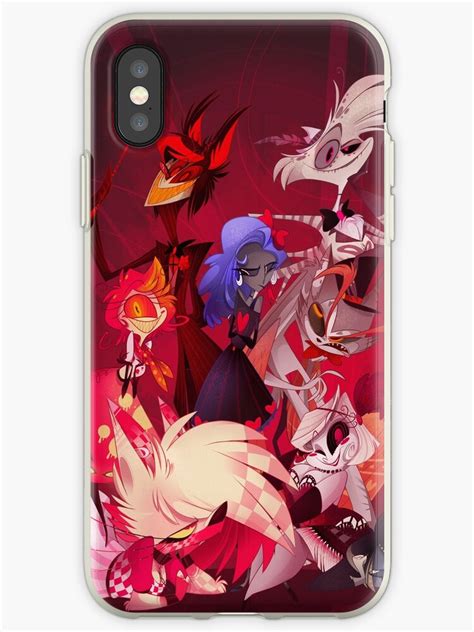 Original Hazbin Hotel Cast Iphone Cases Covers By Vivziepop