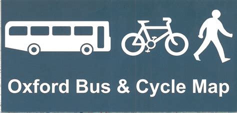 Oxford Bus And Cycle Map Bodleian Map Room Blog