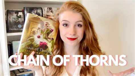 Chain Of Thorns By Cassandra Clare Booktalk Youtube