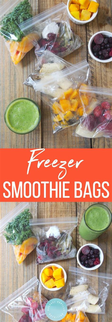 Learn How To Make Easy Freezer Smoothie Bags So You Can Always A Smoothie Ready In Less Th