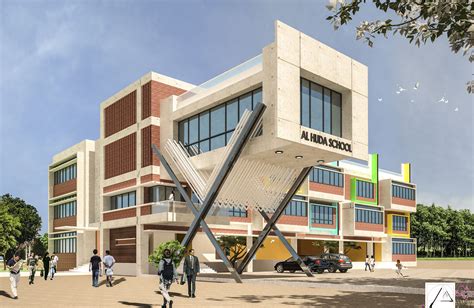 School Building Exterior Design