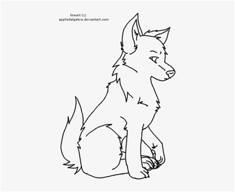 How To Draw A Wolf Pup Howling