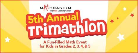 Mathnasium Of Acton Is Hosting Trimathlon Which Offers Fun Gives