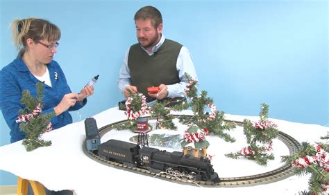 Budget Christmas Train Layout For About 60 In Scenery Trains