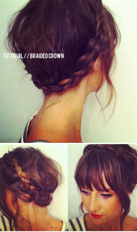 A lot of words but pretty basic. Tutorial // Braided Crown — Treasures & Travels