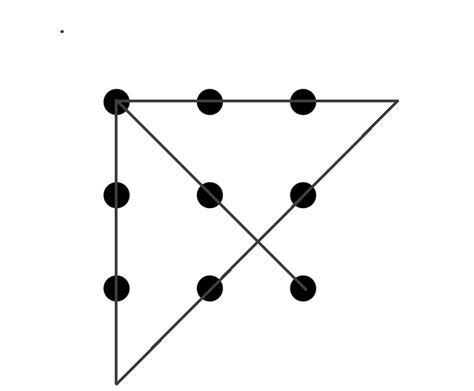 Connect All 9 Of The Dots Puzzle Fry