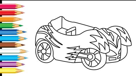 Catboy Vehicle Cat Car Cat Car Pj Masks Drawing And