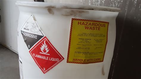 Marking And Labeling Of Hazardous Waste Accumulation Units Under The