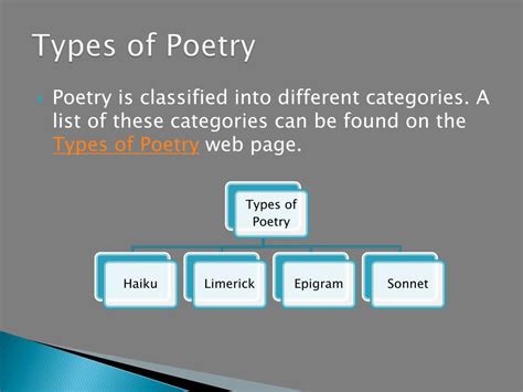 Ppt Types Of Poetry Powerpoint Presentation Free Download Id2221643