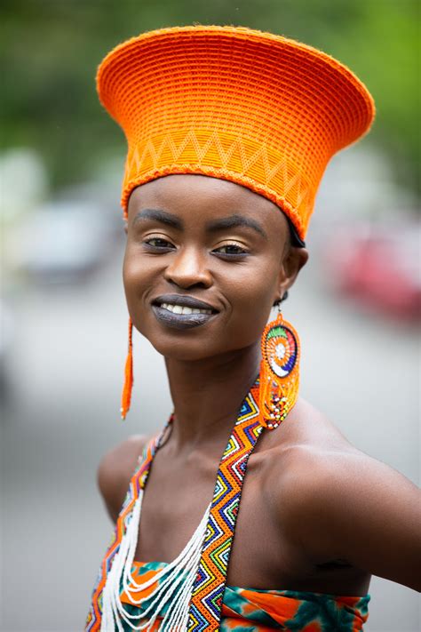 Zulu Narrow Basket Hat Assorted Colors Handmade In South Africa — Luangisa African Gallery