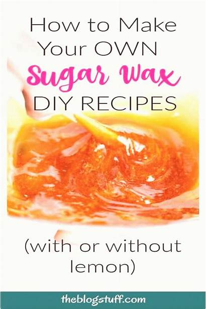 Wax Sugar Lemon Without Juice Recipes Removal