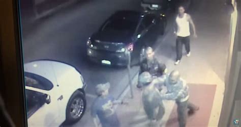 Security Video Shows Group Beating Before Police Involved Shooting In