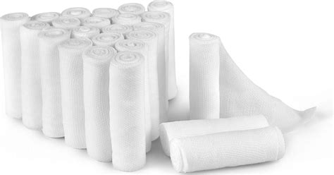 Buy Dandh Medical Pack Of 24 Gauze Bandage Roll 2 Inches X 4 Yards Medical Gauze Wrap For Wounds
