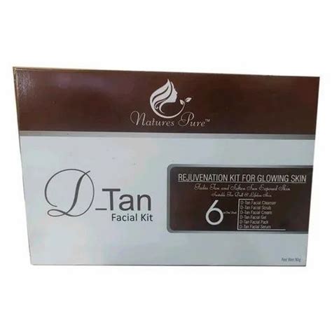 Cream Natures Pure D Tan Facial Kit Type Of Packaging Box Packaging Size 90g At Rs 78box In