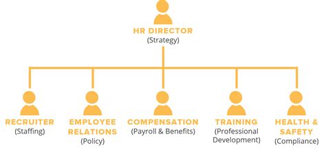6 Person Hr Department Structure Human Resources Department Resources