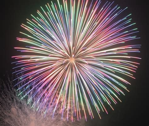 Time Lapse Photography Of Multicolored Fireworks At Nighttime Photo