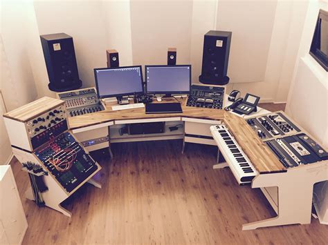 7 Diy Studio Desk Plans For The Coolest Music Station Ever