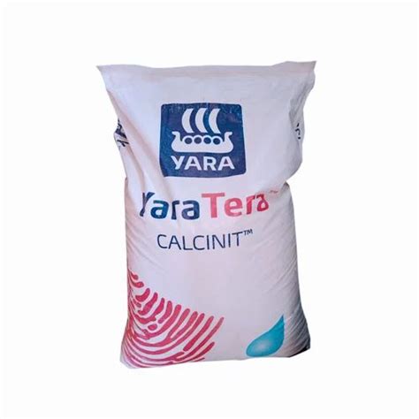 Kg Granular Yara Tera Calcinit Calcium Nitrate Fertilizer For