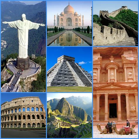 The New Seven Wonders Of The World Wonders Of The World Seven