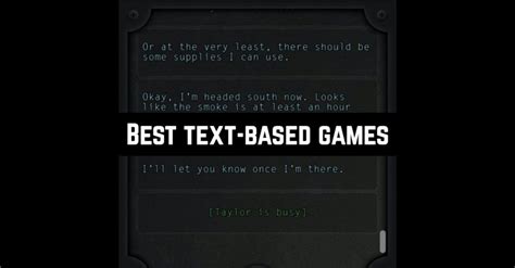 17 Best Text Based Games For Android And Ios Apppearl Best Mobile