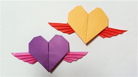 Heart Origami Easy Diy Valentines Day Idea Youtube