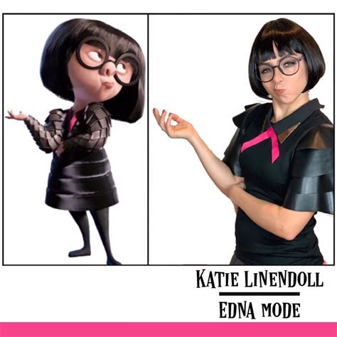 Disney The Incredibles Edna Mode Cosplay Costume Ubicaciondepersonas