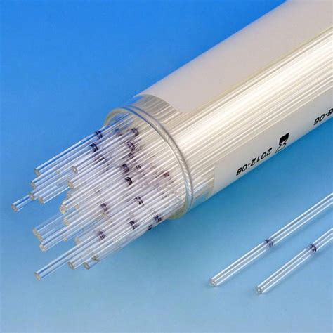 Pre Calibrated Glass Micro Hematocrit Capillary Tubes Ammonium