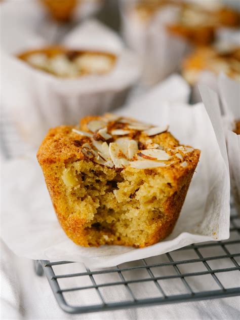 Healthy Almond Muffins Mad About Food