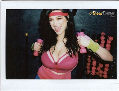 Tessa Fowler Polaroids Photos In Sexy Costume The Boobs Blog