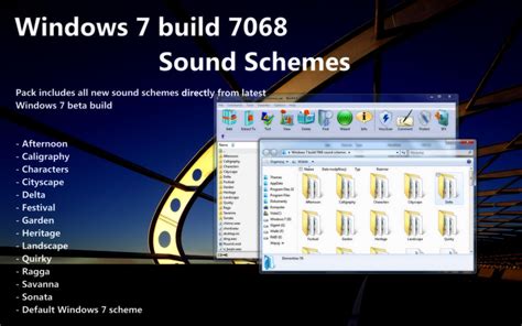 Windows 7 7068 Sound Schemes By Kruper11 On Deviantart