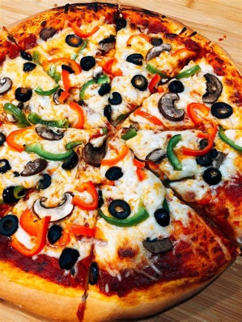 Quick Homemade Veggie Pizza Recipe Delishably