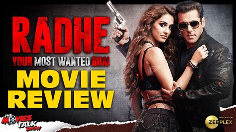 Radhe Your Most Wanted Bhai Movie Review Salman Khan Randeep