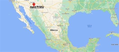 ¿dónde Está Agua Prieta En Mexico Mapa Agua Prieta ¿dónde Está La