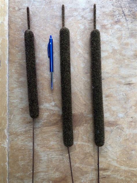 Artificial Bull Rushes Forest Green Pack Of 3 Heads Buy Online