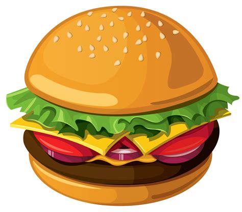 Hamburger Cartoon Burger Clipart Image 4 Clipart