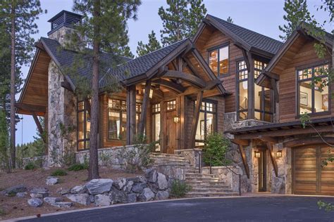 Gorgeous Rustic Mountain Retreat With Stylish Interiors In Martis Camp