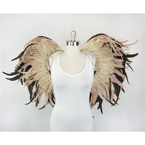 Carnival Feather Backpack Wings - The Feather Place in 2020 | Feather headdress, Carnival, Feather