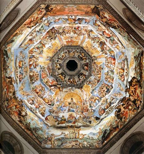 Giorgio Vasari The Last Judgment 1572 79 Fresco Duomo Florence