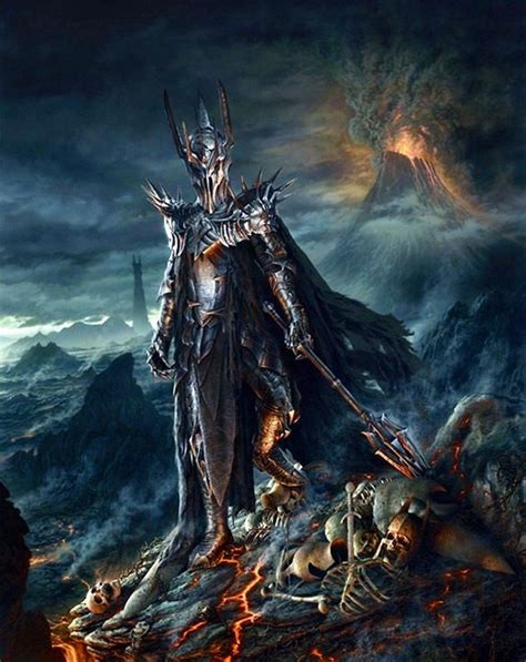 Sauron Seigneur Des Anneaux Hobbit Tolkien
