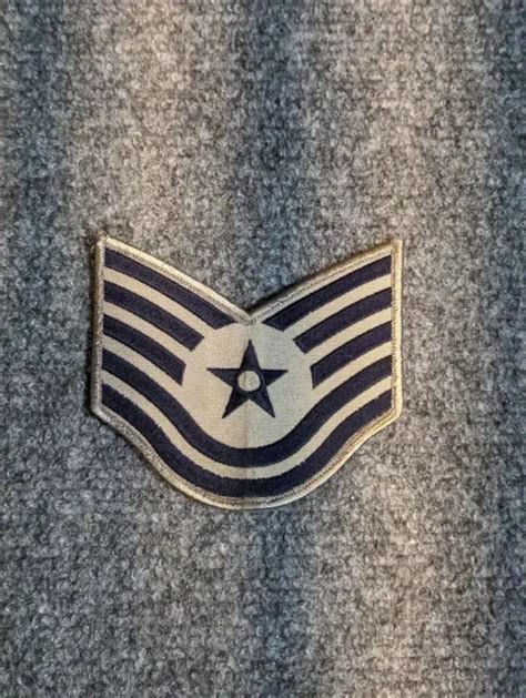 United States Air Force Usaf Technical Sergeant Rank Insignia Chevron