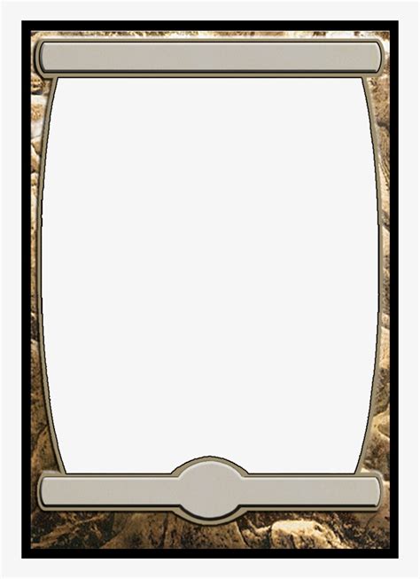 Blank Magic Card Template