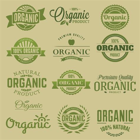 Download premium vector of organic product brand logo vector collection by sasi about flower logo, logo frame, badge. What Do All of the Organic Labels Mean? - Ida's Soap Box