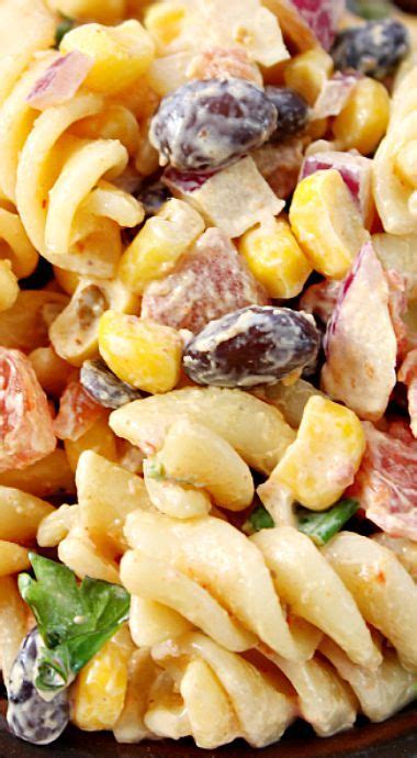 This is a great way to spice up the pasta salad routine…literally! Creamy Chipotle Pasta Salad | Recipe | Pasta salad recipes ...