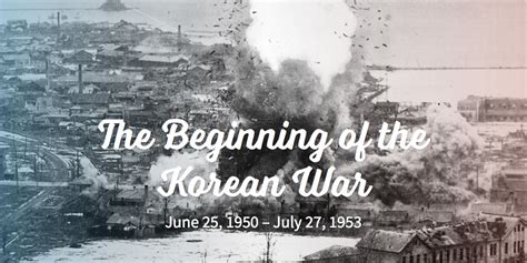 The Beginning Of The Korean War