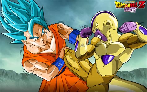 Goku SsGss Vs Golden Freezer By SaoDVD
