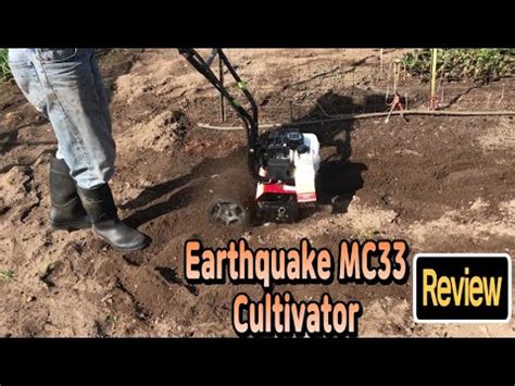 Earthquake MC33 Cultivator Review YouTube